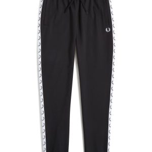 Fred Perry Taped Track Pant Black