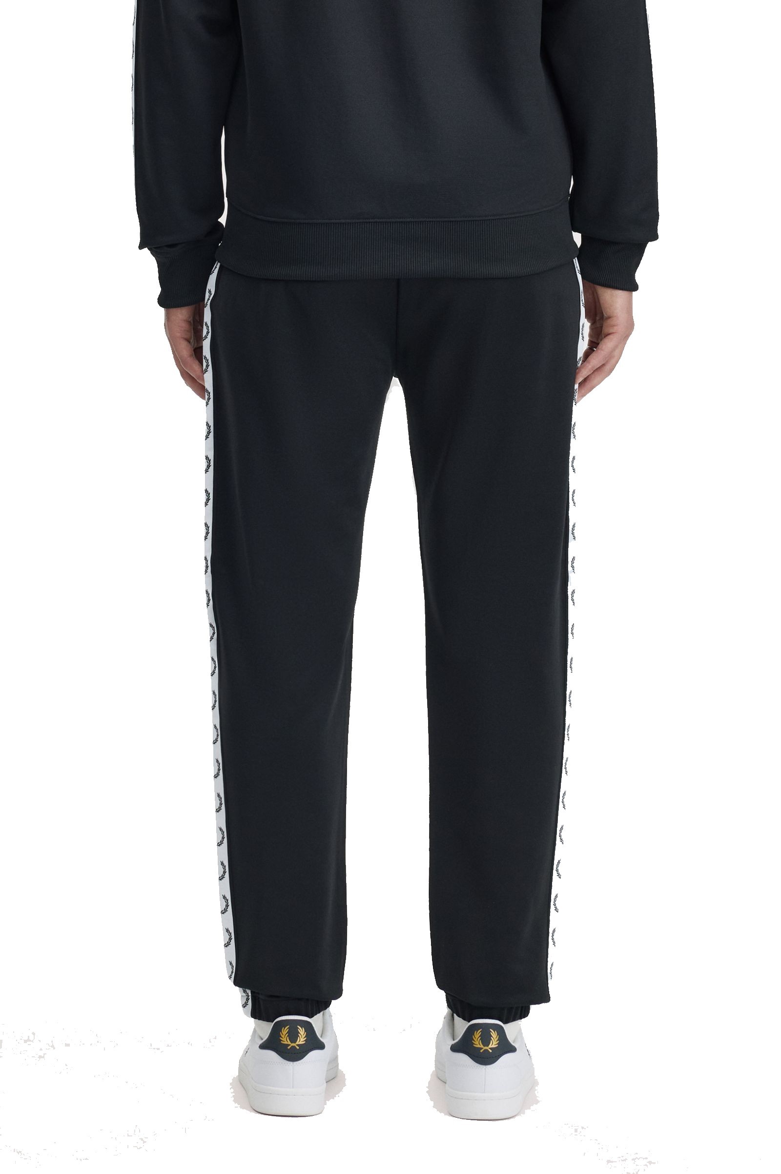 Fred Perry Taped Track Pant Black - Imagen 5