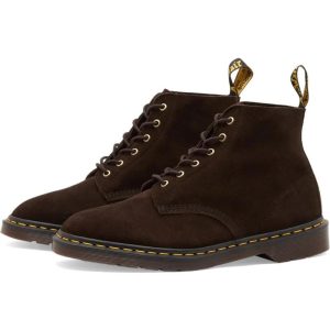 Dr. Martens 101 UB Repello Calf Suede Chocolate