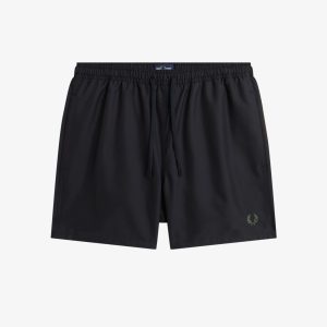 Fred Perry Swim Shorts Black
