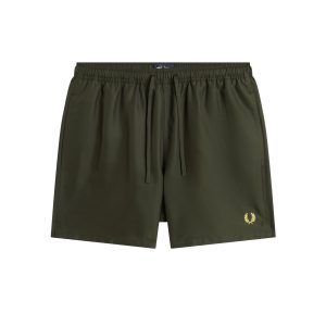 Fred Perry Swim Shorts Hunting Green