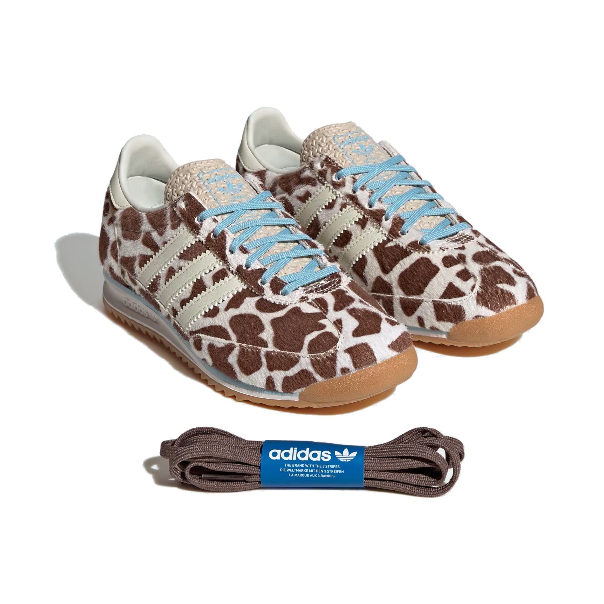 Adidas SL 72 OG Woman Animal Print KH8967 Crystal Linen / Ivory / Off White