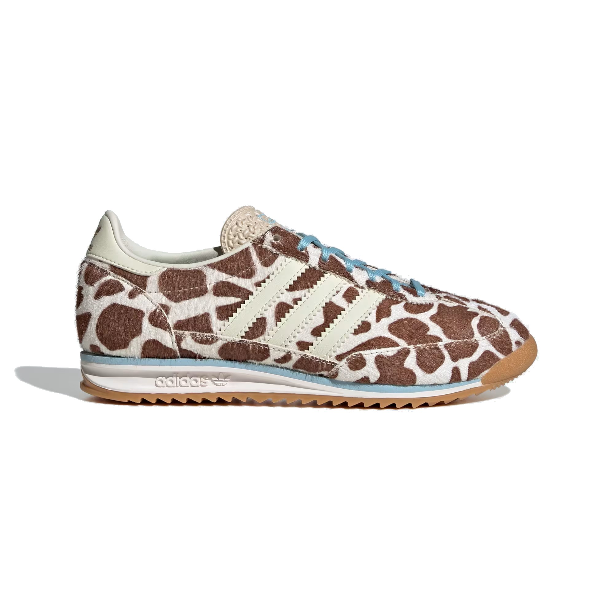 Adidas SL 72 OG Woman Animal Print KH8967 Crystal Linen / Ivory / Off White - Imagen 9