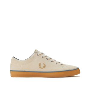 Fred Perry Baseline Canvas B2349 303 Snow White