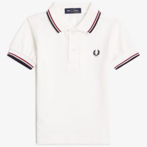 Fred Perry My First Fred Perry Shirt White 0-12 Month