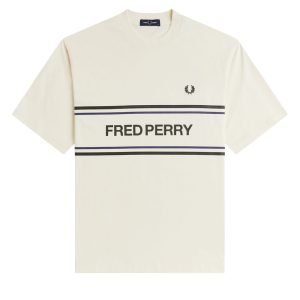 Fred Perry Graphic T-Shirt Ecru