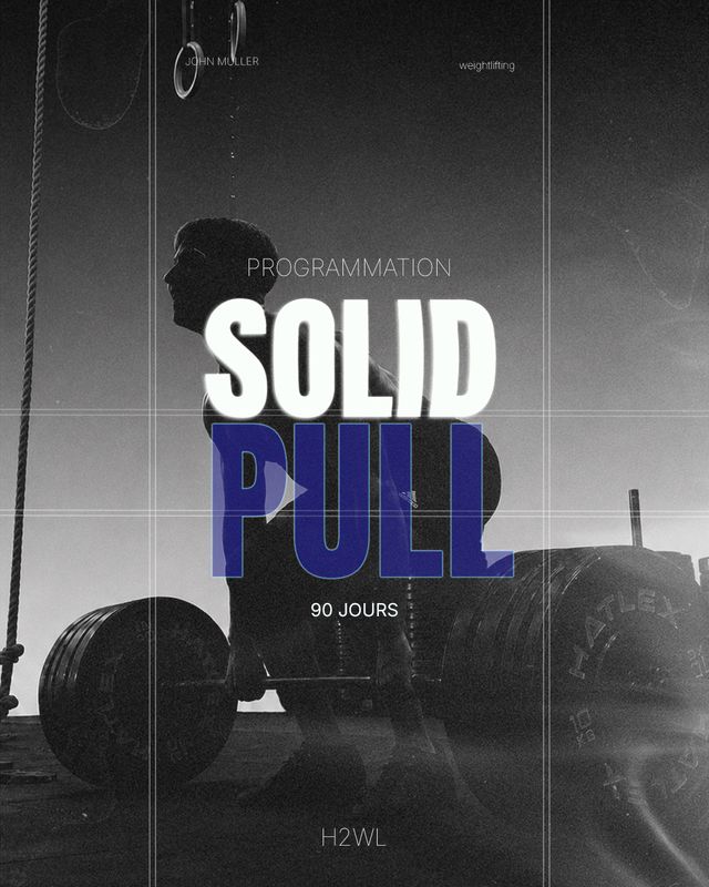 OFFRE DE LANCEMENT -40% SOLID PULL - 2 EN 1 - PROG + MODULES VIDÉOS