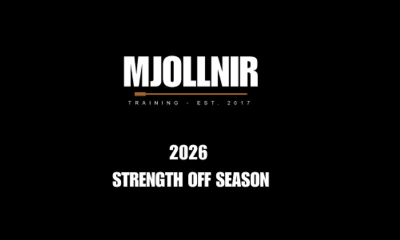 OFF SEASON 2026 - STRENGTH