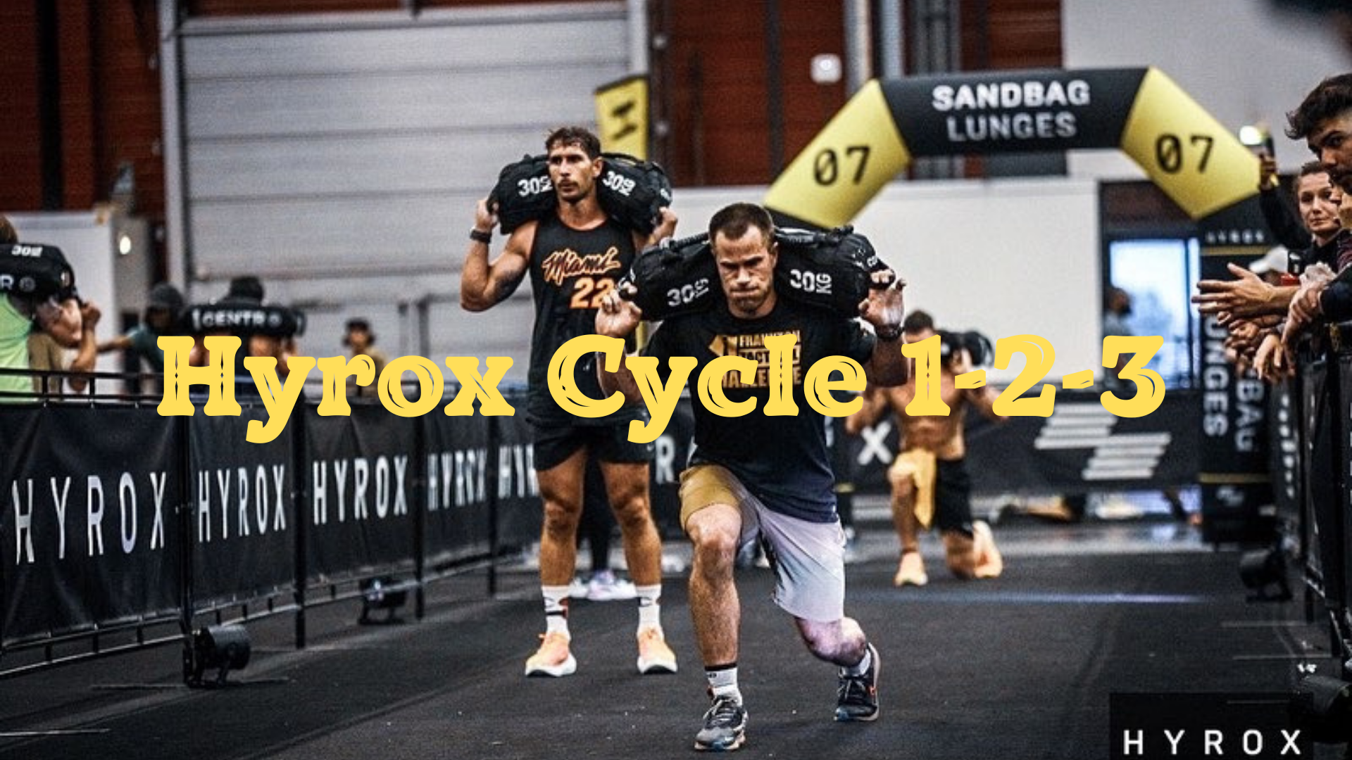 Hyrox Cycle 1-2-3