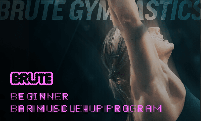 Bar Muscle Up – BEGINNER