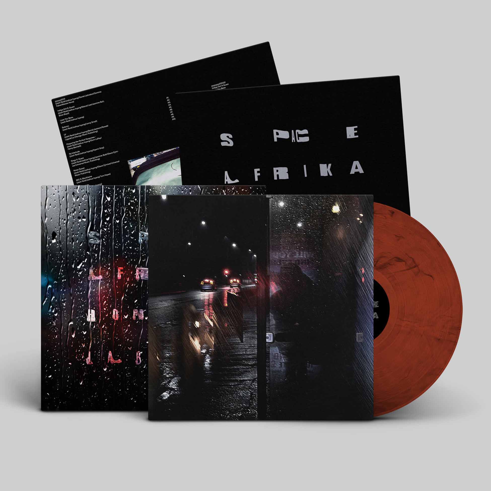 Honest Labour - Vinyle Bordeaux Marbre Noir