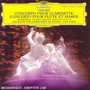 Concerto pour clarinette, basson, flûte et harpe