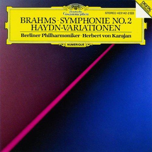 Brahms : symphony No.2 in D major, op. 73, Variations on a theme by Joseph haydn, op. 56a