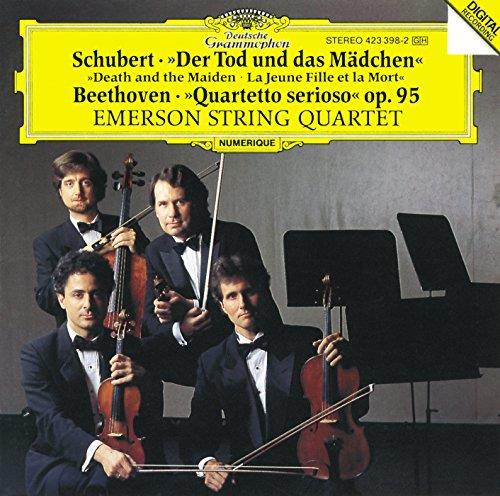 Schubert : string quartet "Death and the maiden" D 810 - Beethoven : string quartet "Quartetto serio
