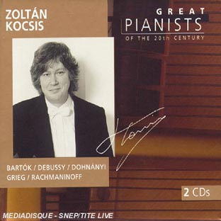 Les Grands Pianistes Du 20e Siecle- Zoltan Kocsis