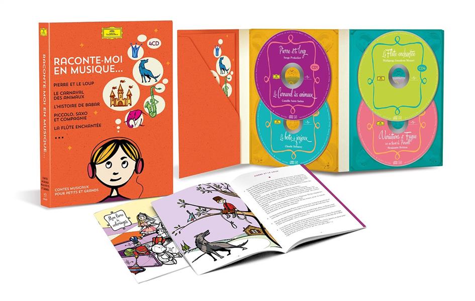 Raconte-moi en musique - contes musicaux pour petits et grands
