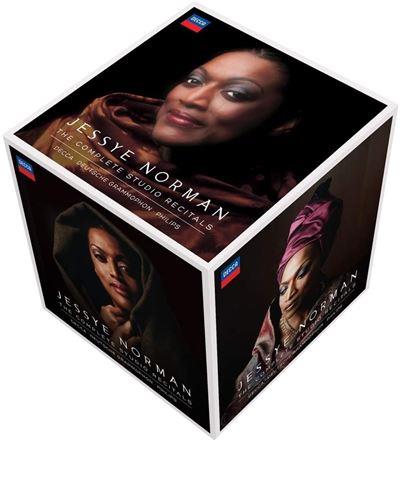 Jessye Norman complete studio recitals - Philips, Deutsche Gramophon