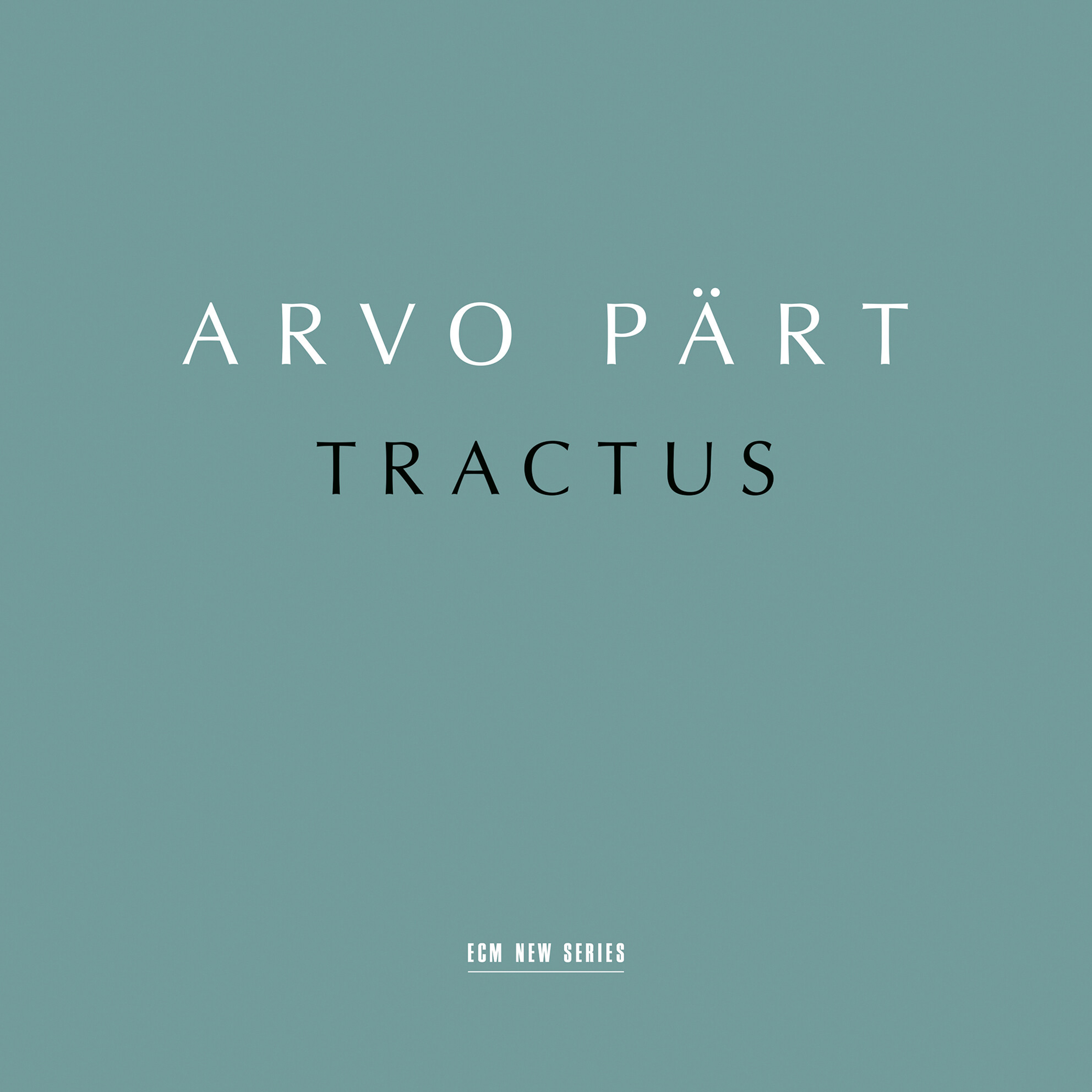 Arvo Pärt: Tractus