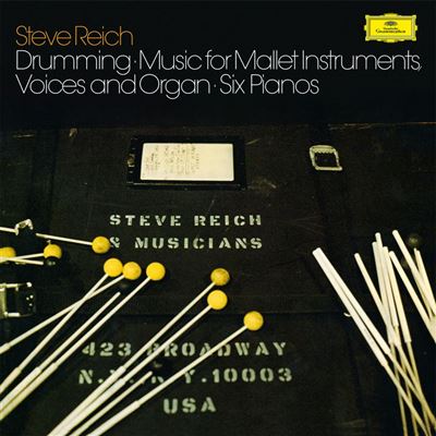 Reich: Drumming- Music For Mallet Instruments, Voices and Organ- Six Pianos - Vinyle