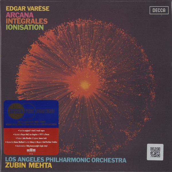 Varèse : Arcana ; Intégrales ; Ionisation