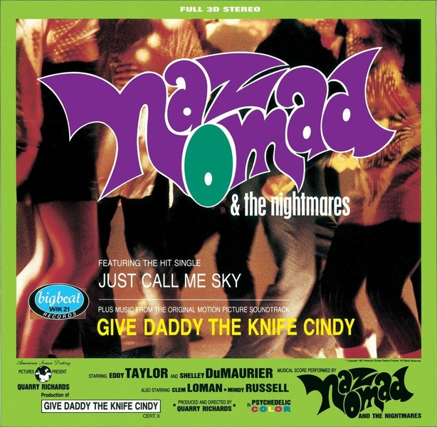 GIVE DADDY THE KNIFE CINDY/180 GR GATEFOLD SLEEVE VIOLET