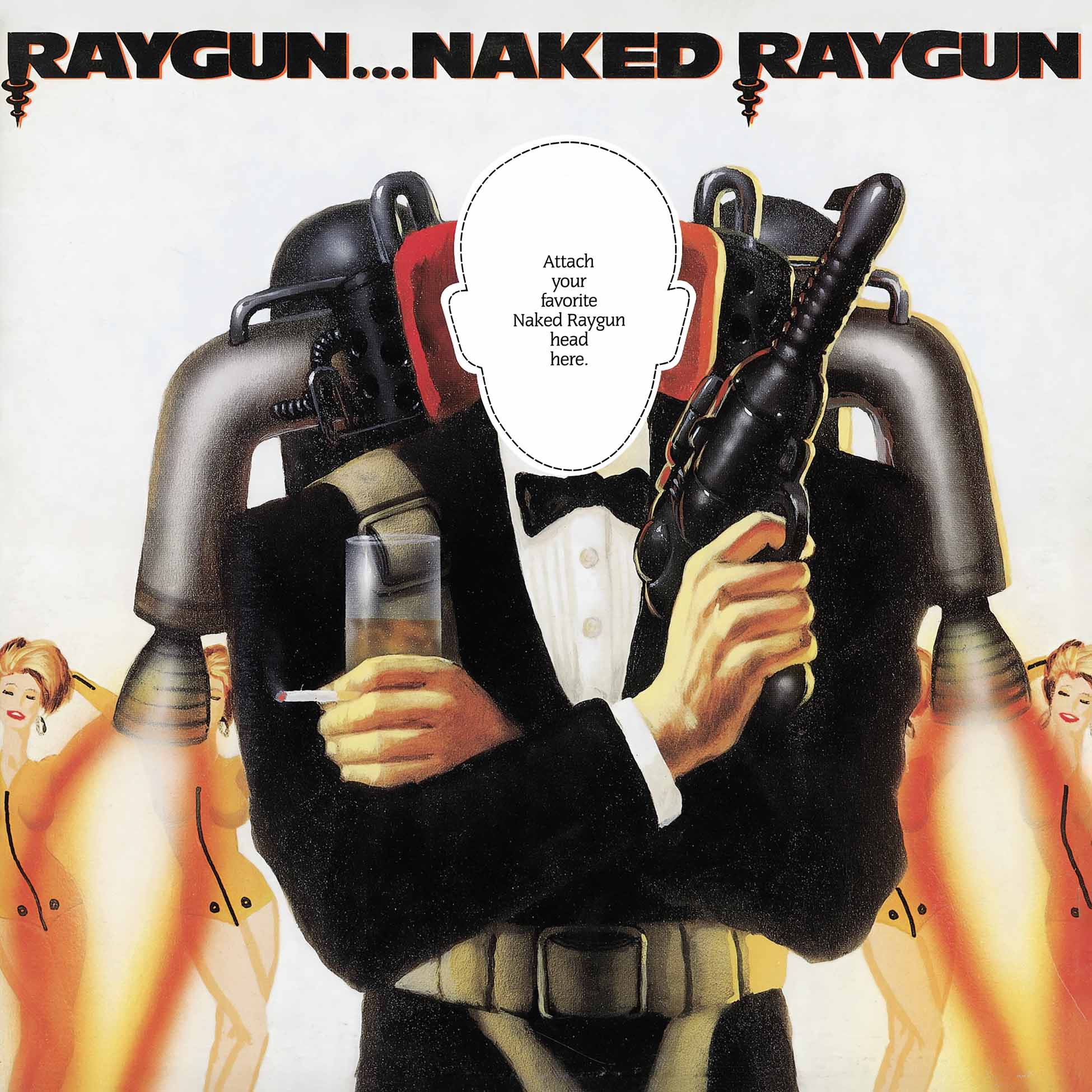 Raygun...Naked Raygun (Remastered) - Vinyle Swirl Orange
