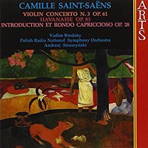 Concerto violon 3 - Havanaise - Introduction et rondo capriccio
