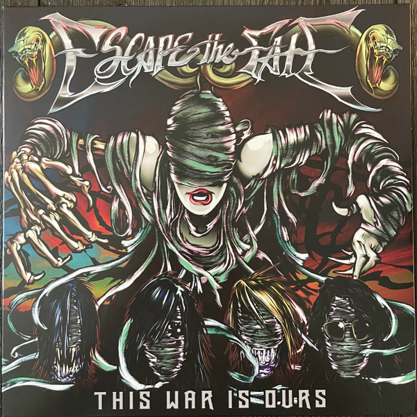 This War Is Ours Vinyle Jaune Transparent et Orange Marbré