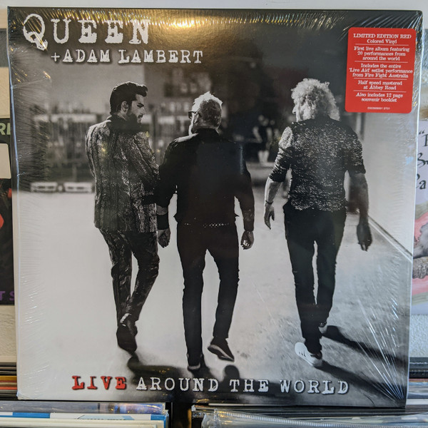 Live Around The World Édition Limitée Vinyle Rouge