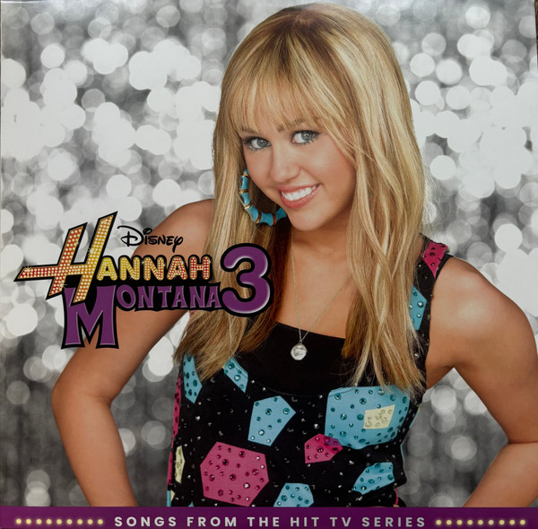 Hannah Montana 3 Original Soundtrack Vinyle Rose Marbré