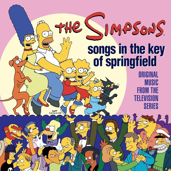 Songs In The Key Of Springfield Original Music From The Television Series Vinyle Coloré Canary Yellow & Baby Pink