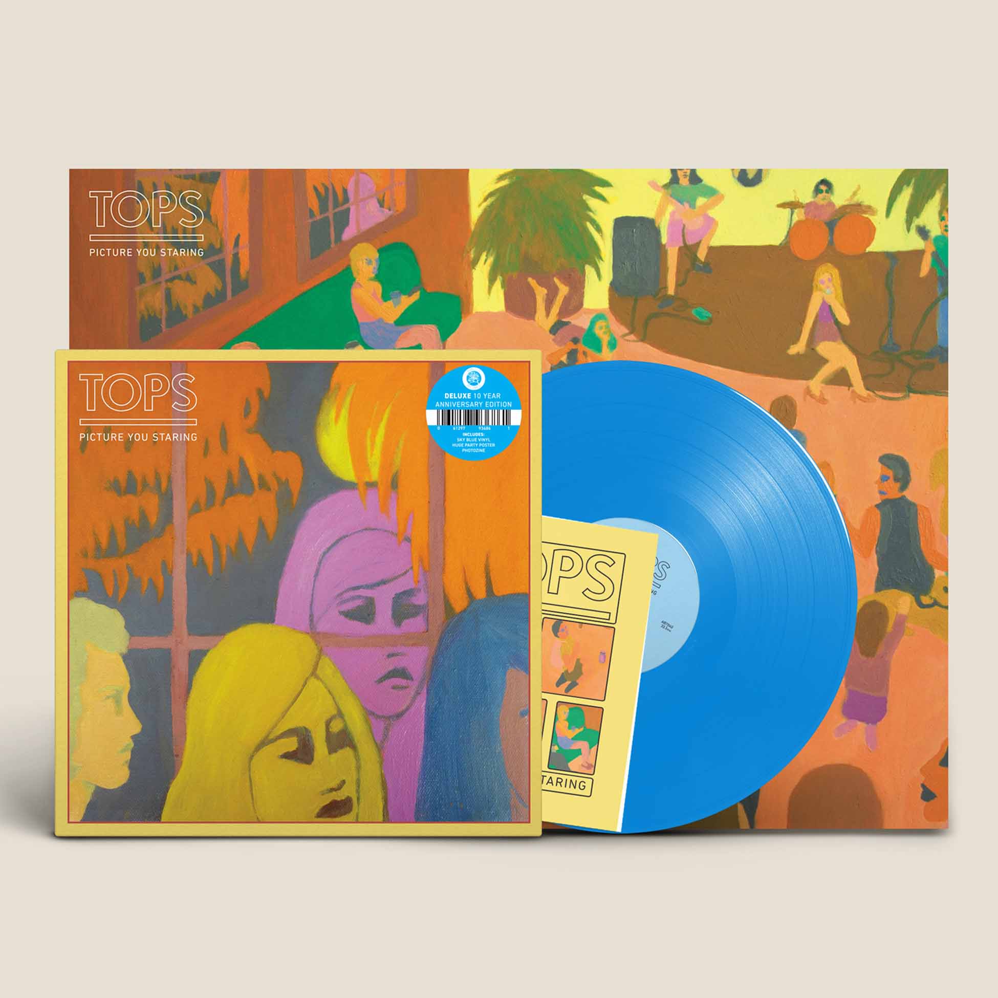 Picture You Staring (10Th Anniversary Deluxe) - Vinyle Bleu
