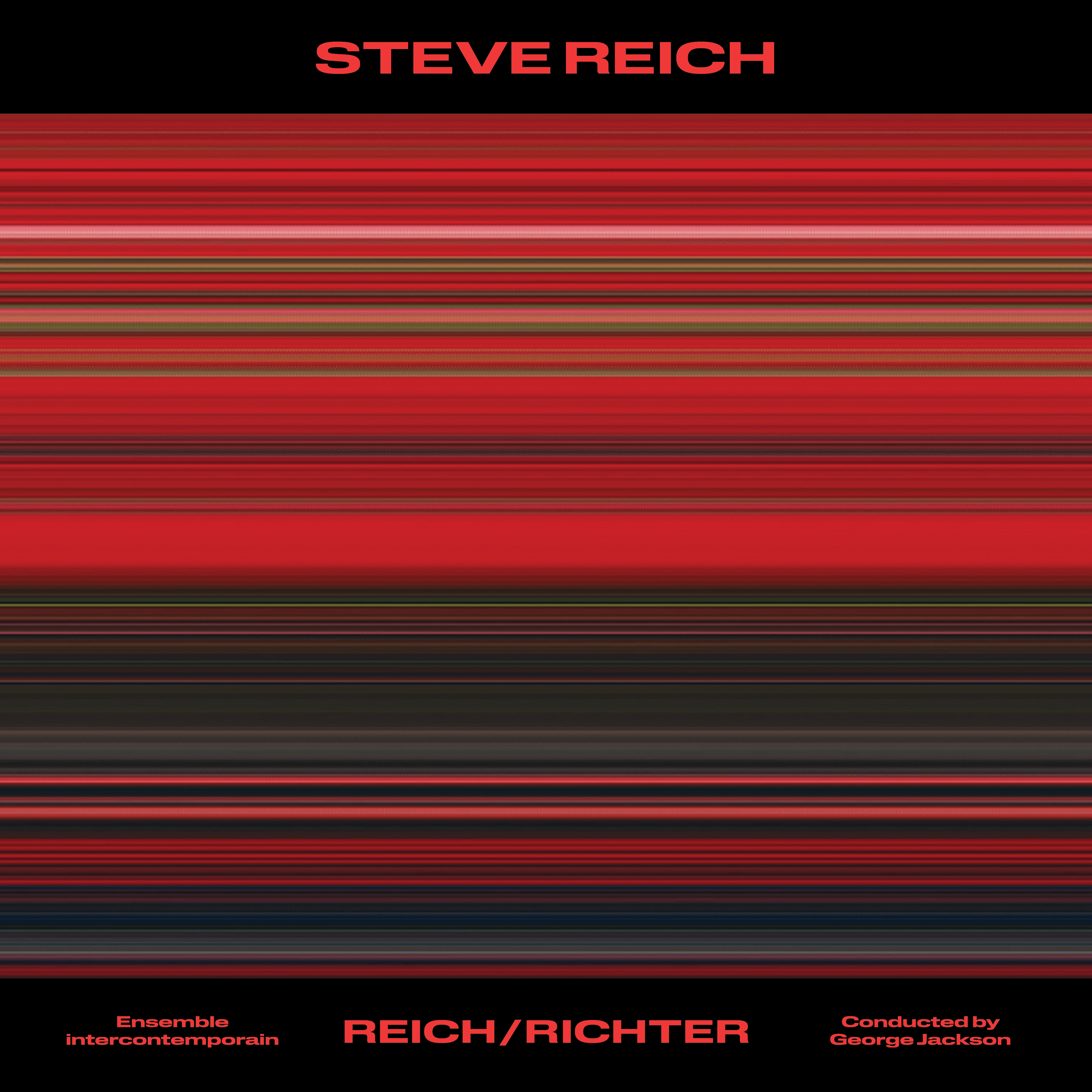 STEVE REICH: REICH/RICHTER (Vinyle)