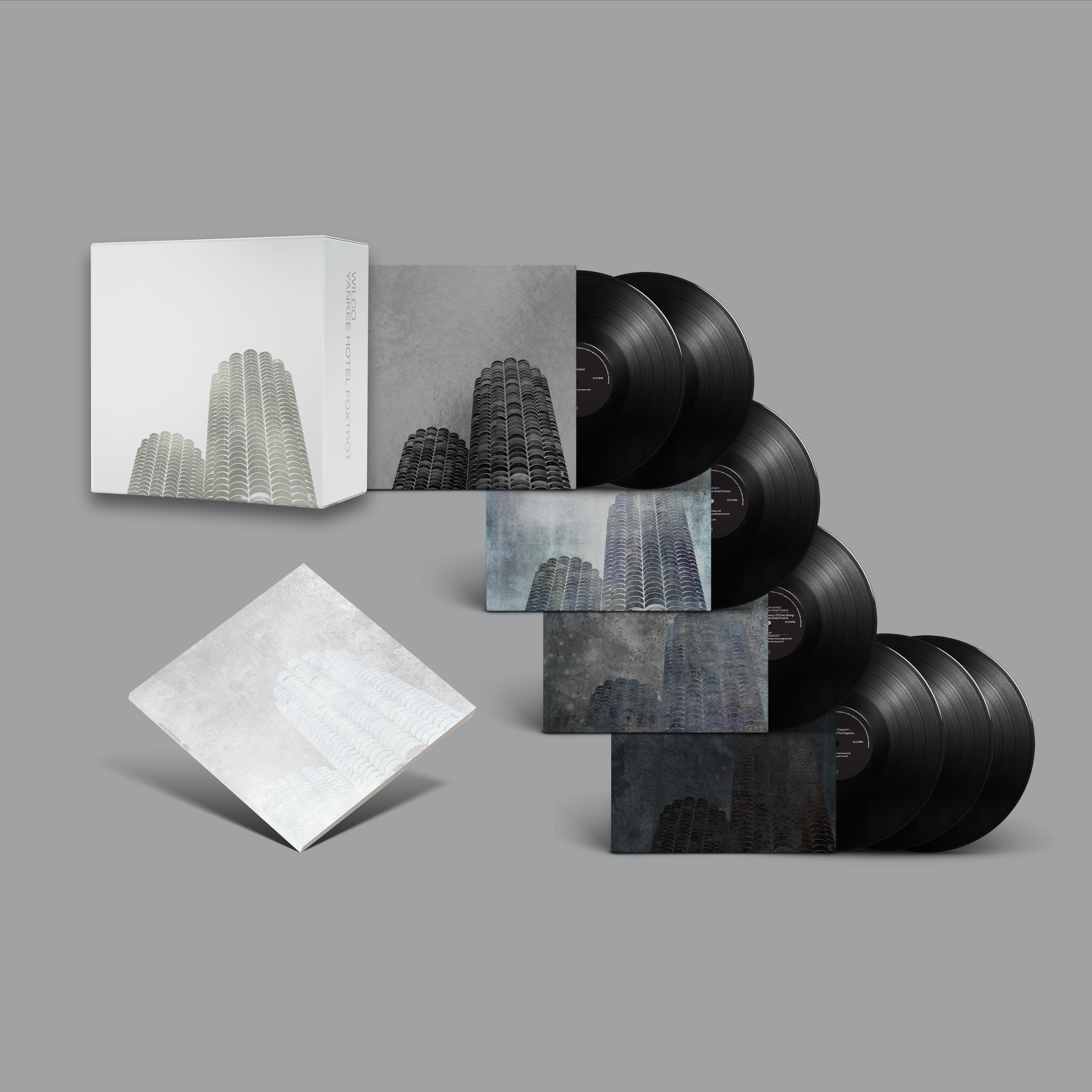 YANKEE HOTEL FOXTROT (COFFRET 7 VINYLES NOIRS - 20TH ANNIV.)