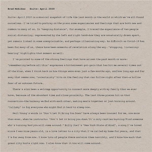 Suite: april 2020