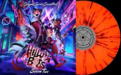 Helluva Boss Season Two Original Soundtrack Vinyle Orange et Noir
