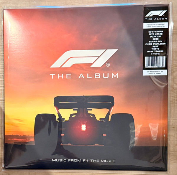 F1 The Album Original Soundtrack Édition Limitée Vinyle Argent