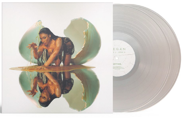MEGAN (VINYLE ARGENTÉ)