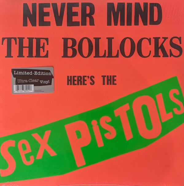 Never Mind The Bollocks, Here's The Sex Pistols Vinyle Transparent