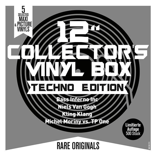 12" collector's vinyl box - techno edition