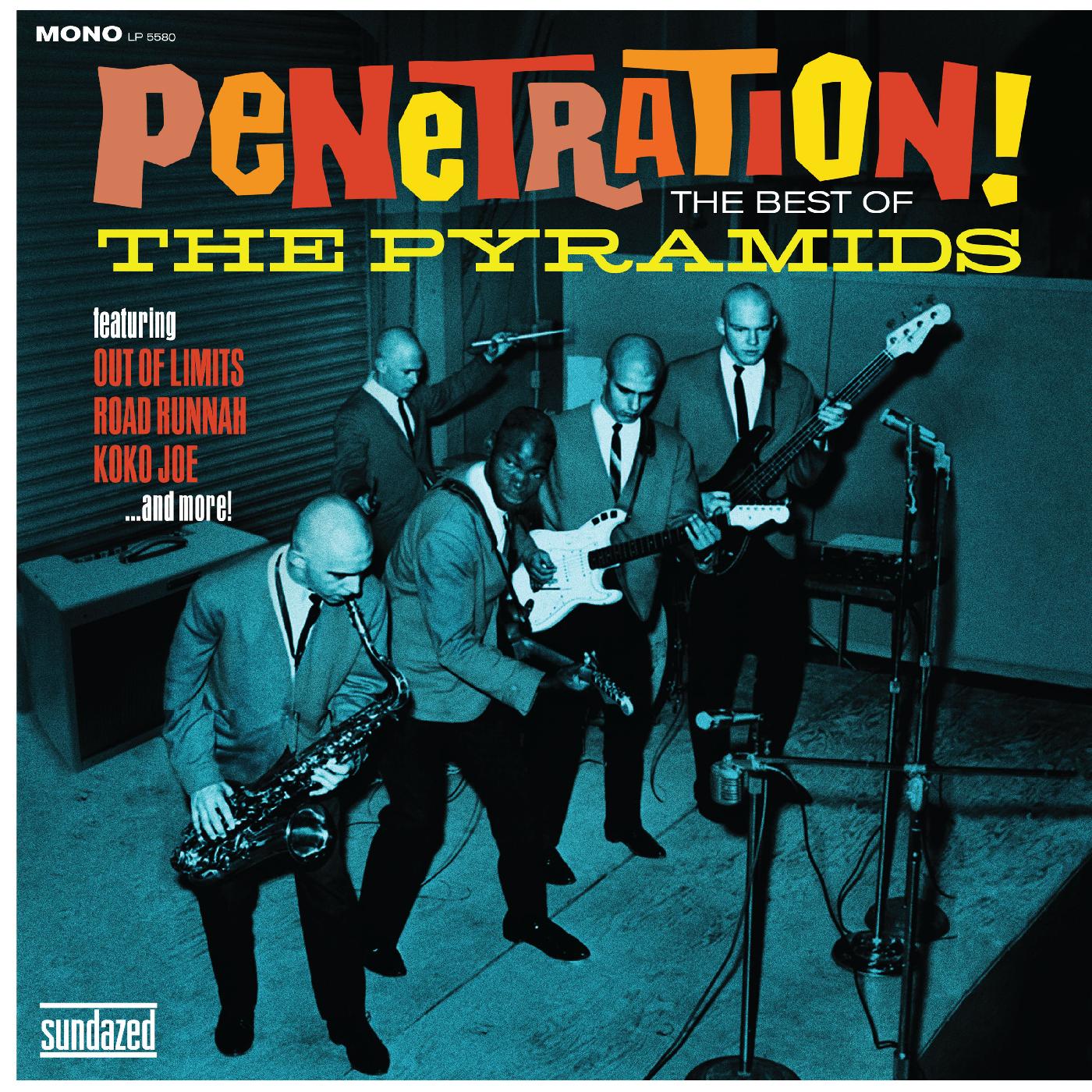 PENETRATION/THE BEST OF THE PYRAMIDS/VINYLE TURQUOISE
