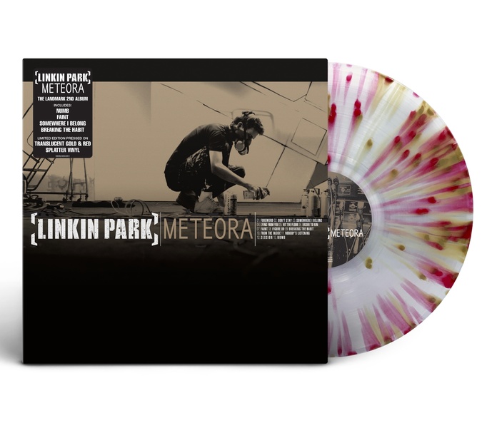 METEORA (TRANSLUCENT GOLD AND RED SPLATTER VINYL)