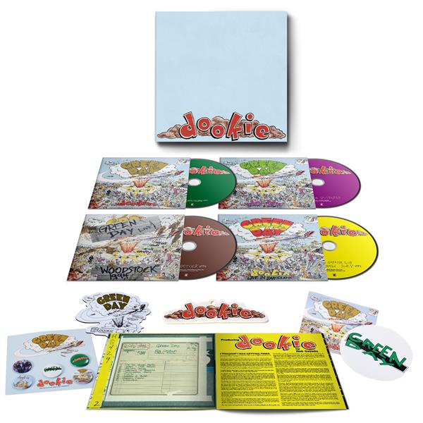 Coffret 4CD Dookie (30th Anniversary Deluxe Edition)