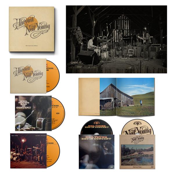 Coffret CD Harvest : 50th Anniversary Edition