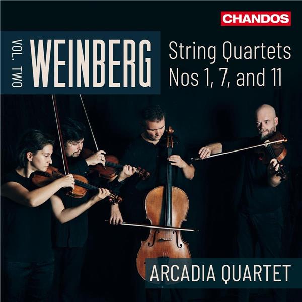 Weinberg: String Quartets Nos. 1, 7 & 11, Vol. 2