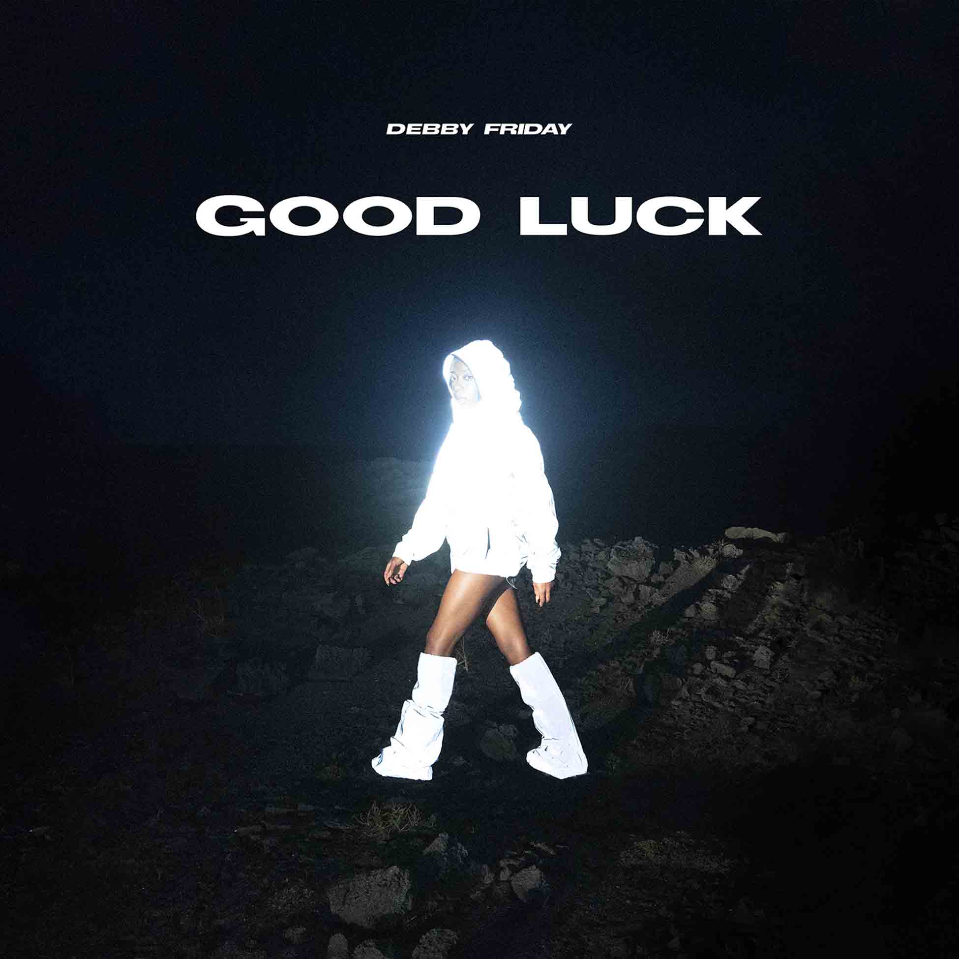 Good Luck - Vinyle Argent Metallisé