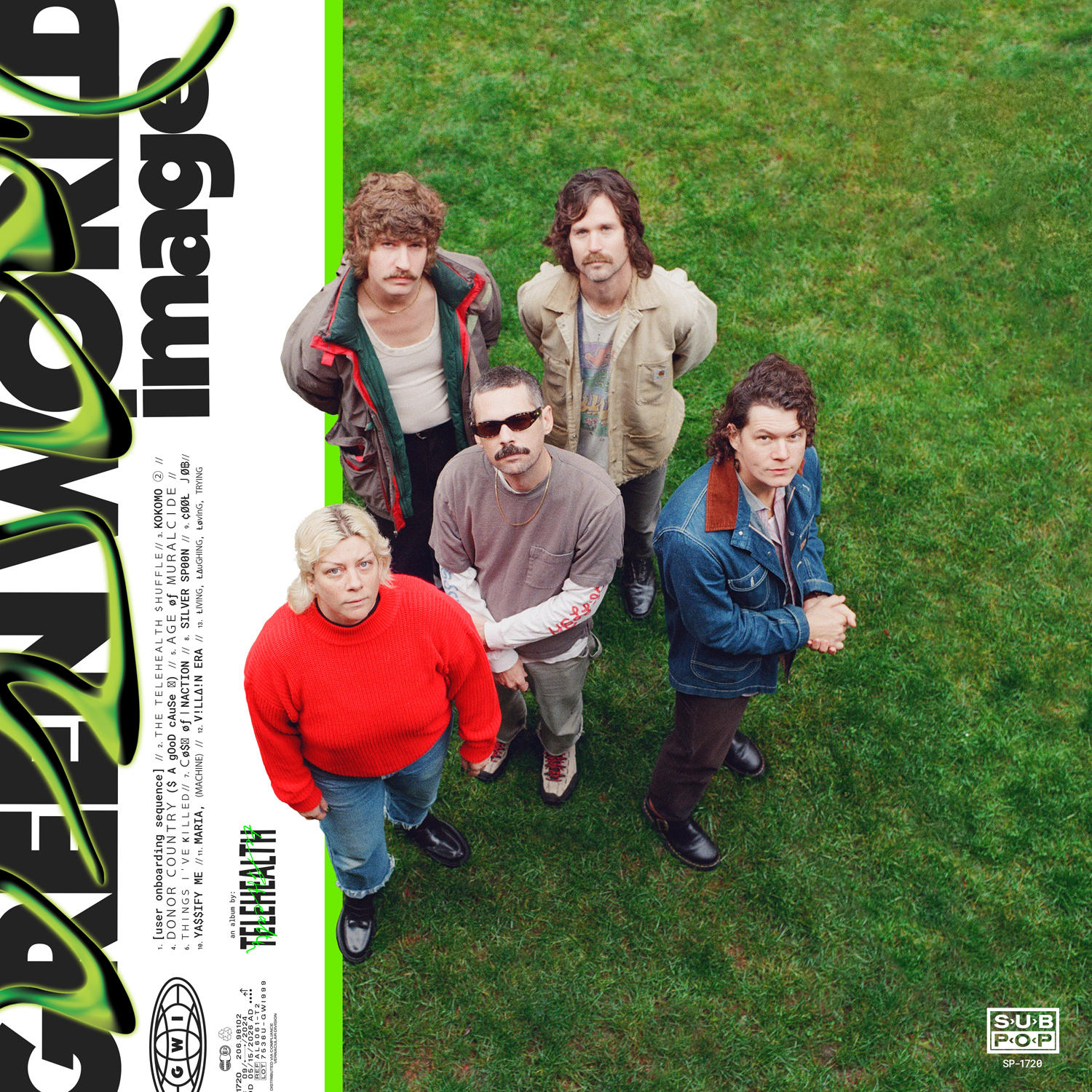 Green World Image - Vinyle Transparent