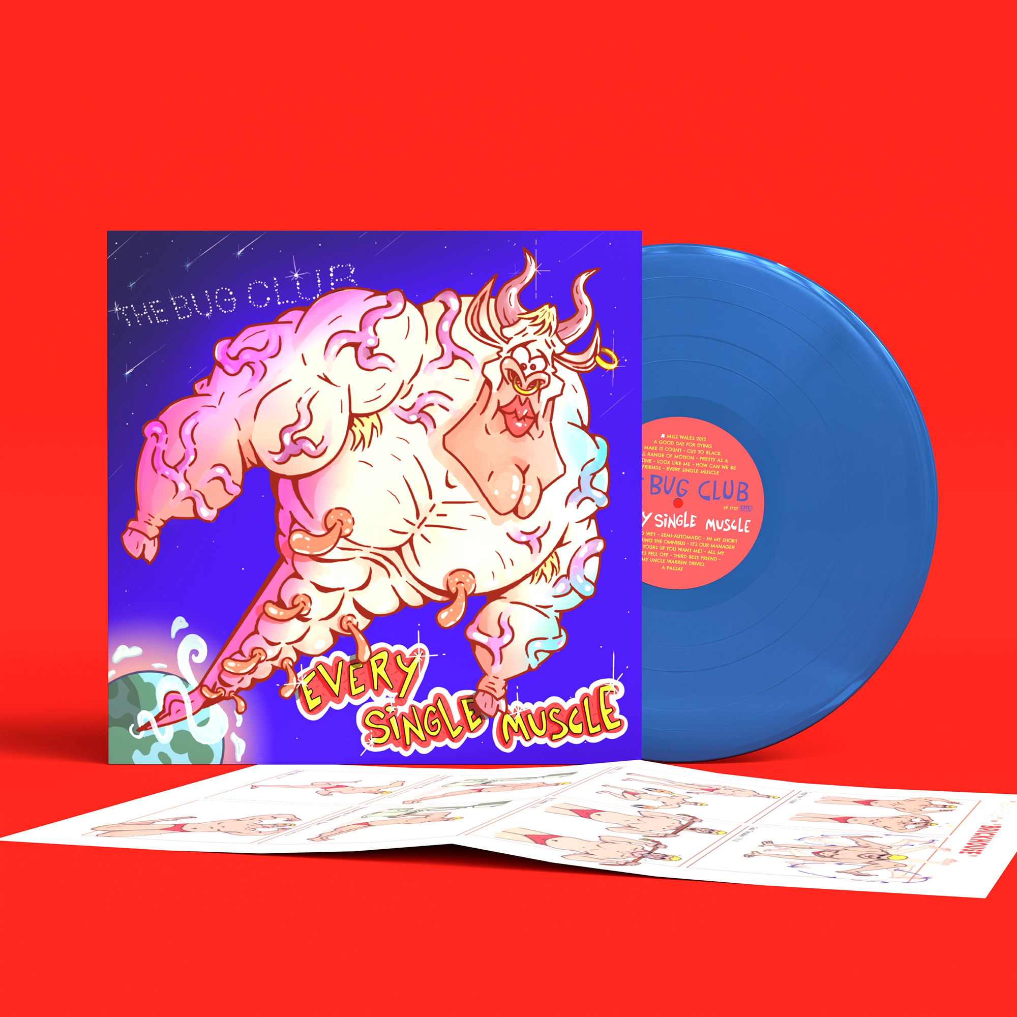 Every Single Muscle - Vinyle Bleu
