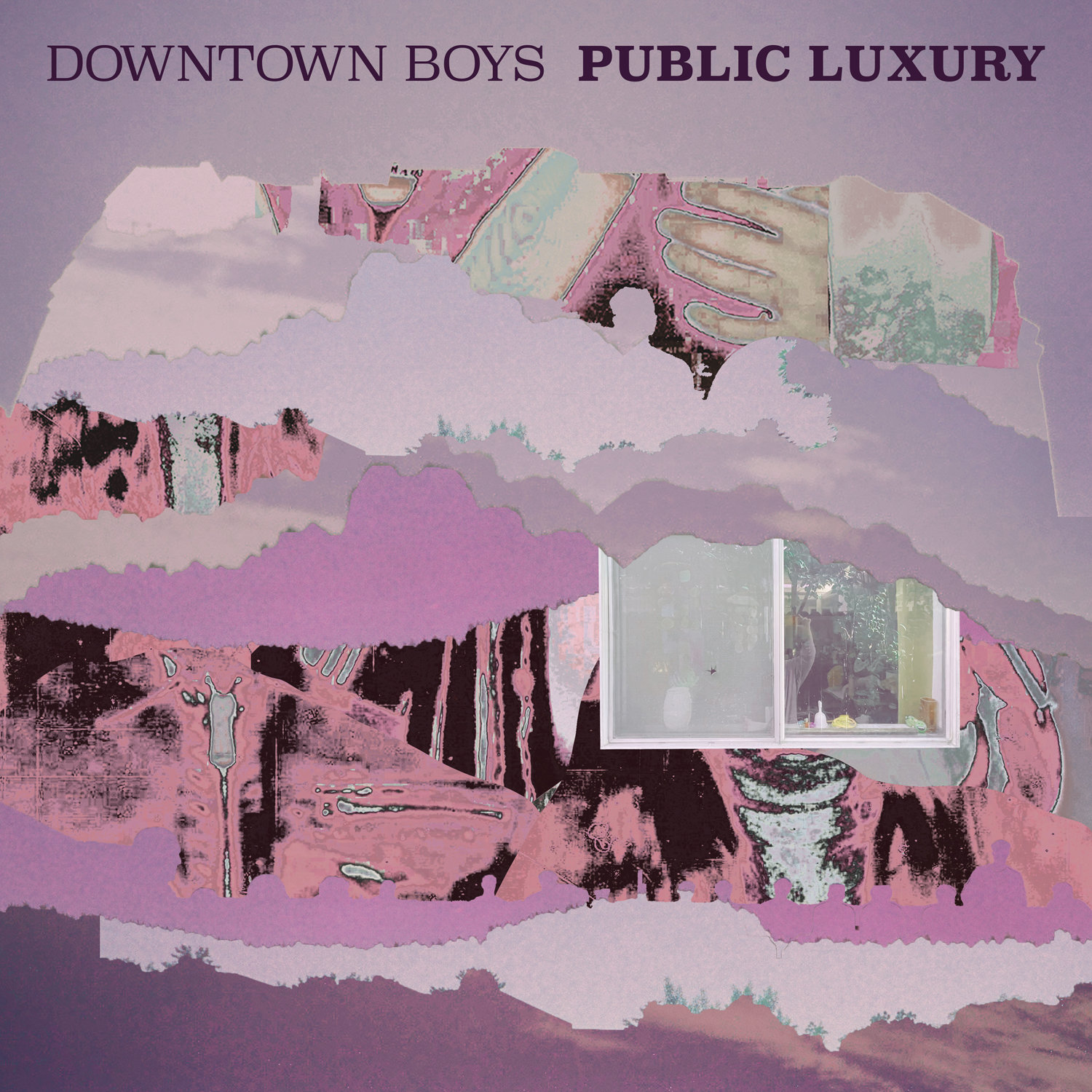 Public Luxury - Vinyle Bleu Transparent