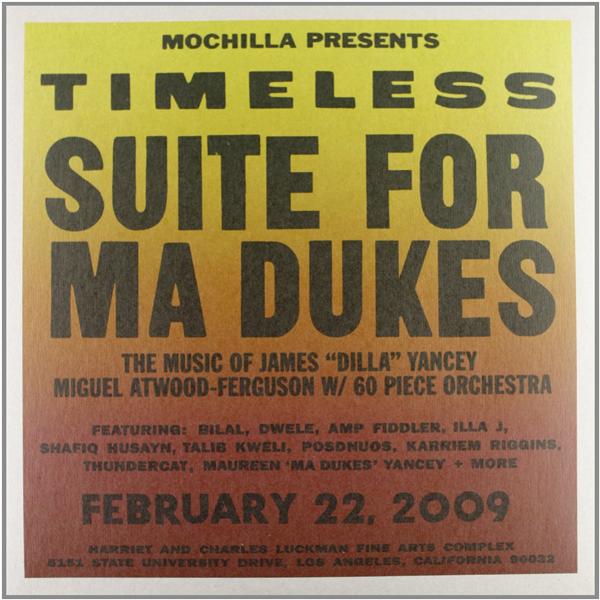 Mochilla presents Timeless : suite for ma Dukes